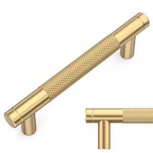 Amerdeco 10 Pack Champagne Bronze Cabinet Pulls – 3.75 Inch Handles
