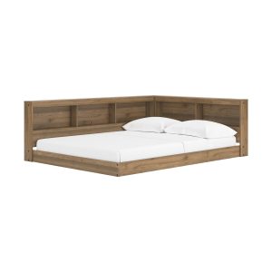 Signature Design by Ashley Deanlow Full Floor Bed with Bookcase Storage