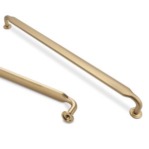 KOMOTIA 10" Champagne Bronze Cabinet Pulls – Zinc Alloy Kitchen Drawer Handles, 10 Pack