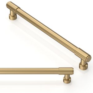 Asimerdeco 10 Pack Champagne Bronze Cabinet Pulls 7.5 Inch