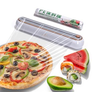 EasyCutter Cling Film Dispenser by COZYTO, Kitchen Wrap Cutter