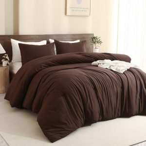 Paxrac Queen Comforter Set Earthy Brown